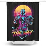 Retro Creed - Shower Curtain