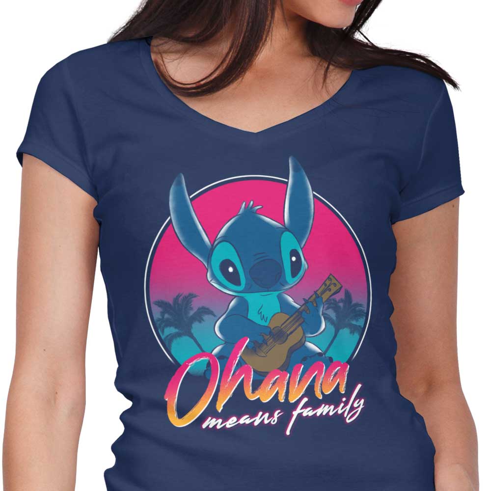 Retro Experiment - Women's V-Neck