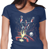 Retro Giant - Women's V-Neck
