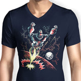 Retro Giant - Men's V-Neck
