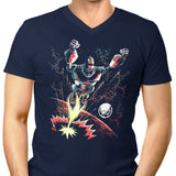 Retro Giant - Men's V-Neck