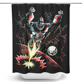 Retro Giant - Shower Curtain