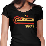 Retro Hope - Women's V-Neck
