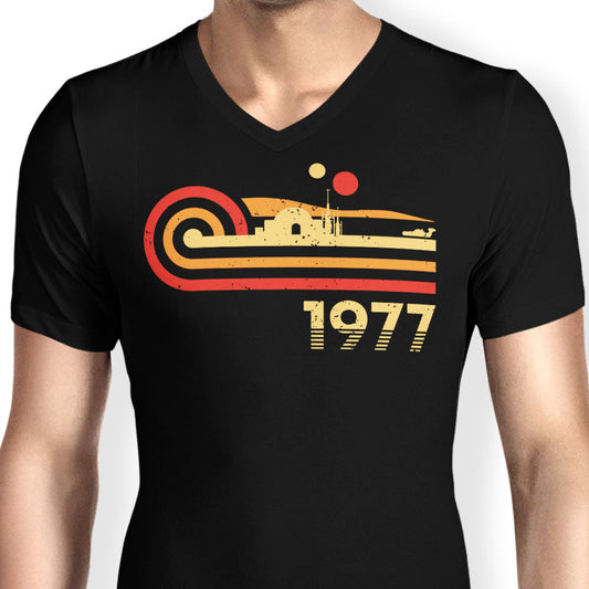 Retro Hope - Men's V-Neck