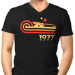 Retro Hope - Men's V-Neck
