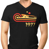 Retro Hope - Men's V-Neck