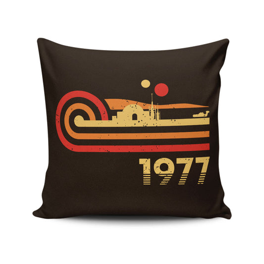 Retro Hope - Throw Pillow