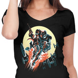 Retro Mando - Women's V-Neck