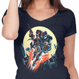 Retro Mando - Women's V-Neck