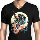 Retro Mando - Men's V-Neck