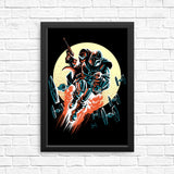 Retro Mando - Posters & Prints