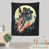 Retro Mando - Wall Tapestry