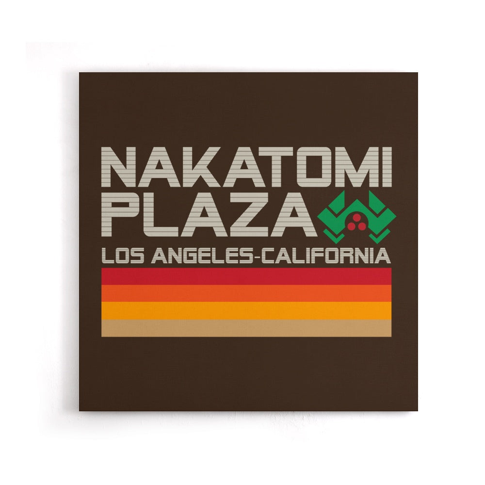 Retro Plaza - Canvas Print