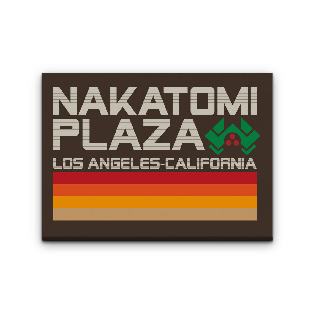 Retro Plaza - Canvas Print