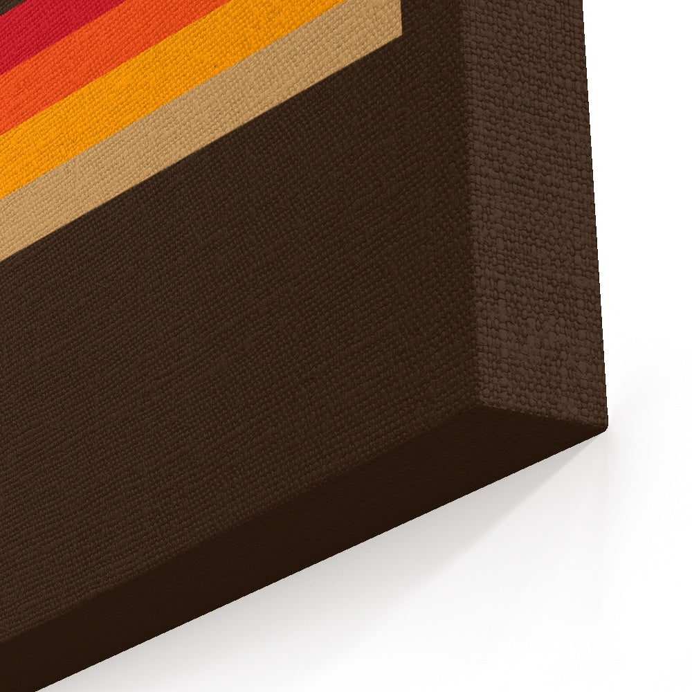 Retro Plaza - Canvas Print