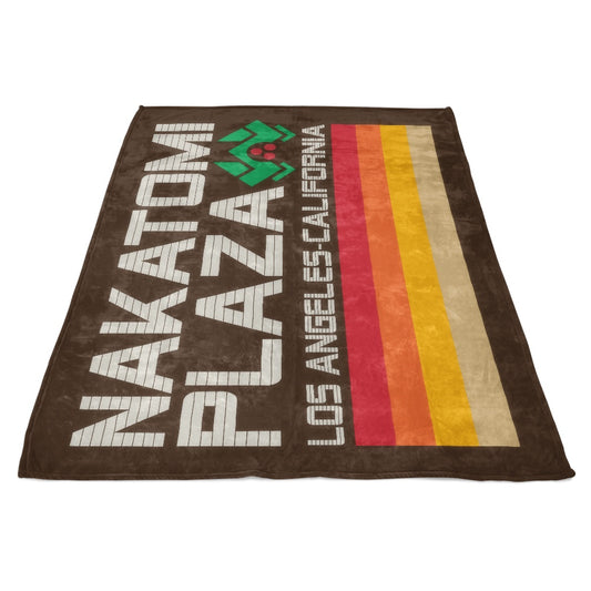 Retro Plaza - Fleece Blanket