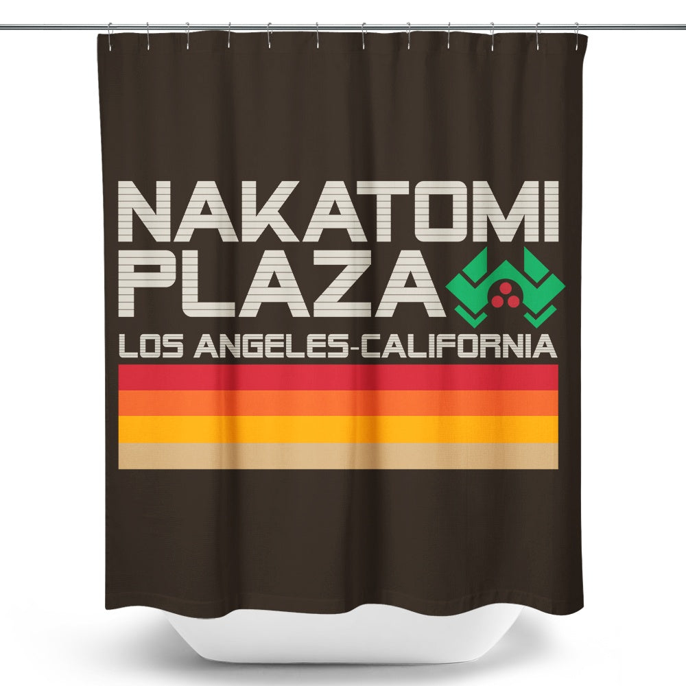 Retro Plaza - Shower Curtain