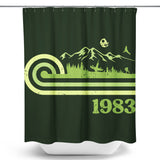 Retro Return - Shower Curtain