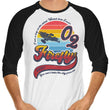 Retro Soaring - 3/4 Sleeve Raglan T-Shirt