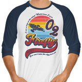 Retro Soaring - 3/4 Sleeve Raglan T-Shirt