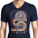 Retro Voyage - Men's V-Neck