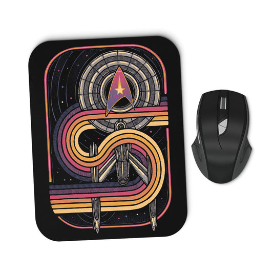 Retro Voyage - Mousepad