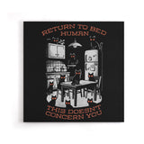 Return to Bed - Canvas Print