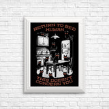 Return to Bed - Posters & Prints