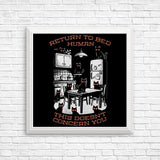 Return to Bed - Posters & Prints