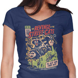 Revenge of the Street Cats - Women's V-Neck
