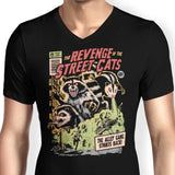 Revenge of the Street Cats - Men's V-Neck