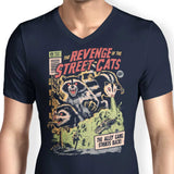 Revenge of the Street Cats - Men's V-Neck