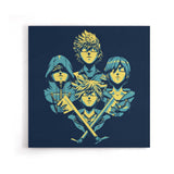 Rhapsody Hearts - Canvas Print