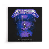 Ride the Nightmare - Canvas Print