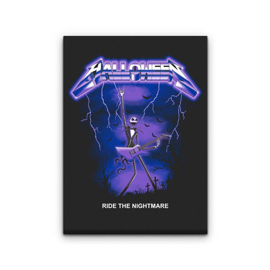 Ride the Nightmare - Canvas Print