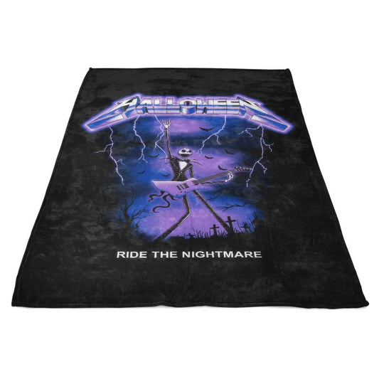Ride the Nightmare - Fleece Blanket