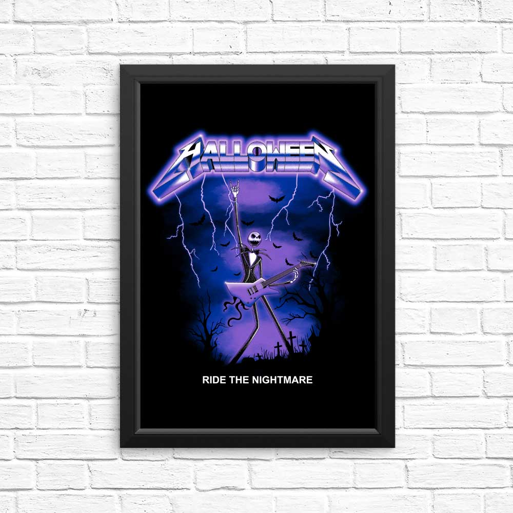 Ride the Nightmare - Posters & Prints – Once Upon a Tee
