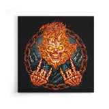 Rider From Hell - Canvas Print