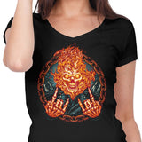 Rider From Hell - Women's V-Neck