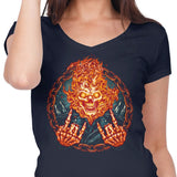 Rider From Hell - Women's V-Neck