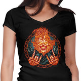 Rider From Hell - Women's V-Neck