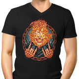 Rider From Hell - Men's V-Neck