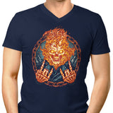 Rider From Hell - Men's V-Neck