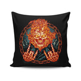 Rider From Hell - Throw Pillow