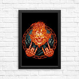 Rider From Hell - Posters & Prints