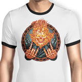 Rider From Hell - Ringer T-Shirt