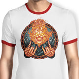 Rider From Hell - Ringer T-Shirt