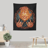 Rider From Hell - Wall Tapestry
