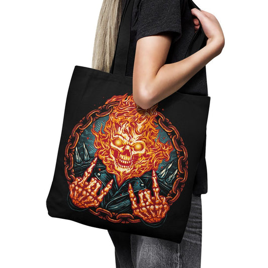Rider From Hell - Tote Bag