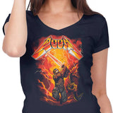 Rip the Demon - Women's V-Neck